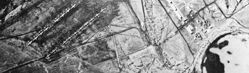 Photos taken by american u2 spy plane shot down over soviet territory in 1960, the photo shows soviet industrial and strategic facilities, pilot of u2 plane: gary frances powers.