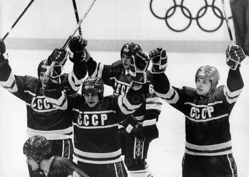 15th winter olympics, calgary, canada, 1988, the soviet national team beats sweden 7 to 1 in the penultimate match on february 26, 1988.