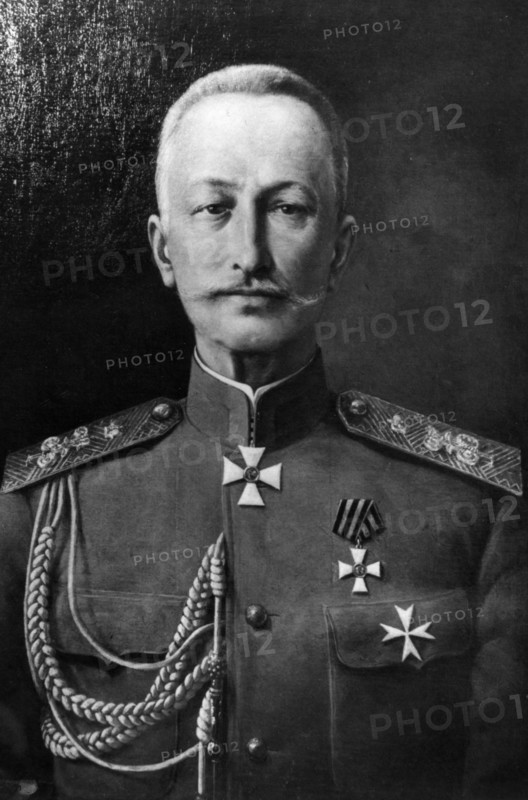 Portrait of general alksei brusilov by f, danishevsky, 1915, russia, world war one.