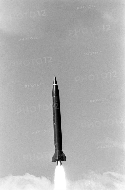 Skad rocket, russian federation, khabarovsk territory 1997, a successful launchingof a medium range rocket 'skad' was carried out in the far east military district, the rocket hit the target at the distance of 250 kilometers from the launching site, good results in combat launches of the rocket troops has become a tradition in the military district, ops: the skad rocket has just blasted off the launching site.