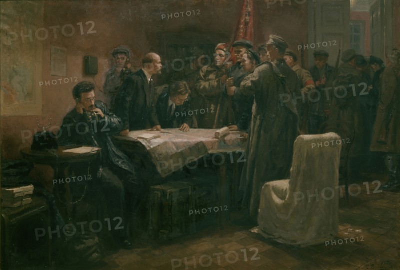 Before the assault' by s, p, viktorov, oct, 25, 1917.