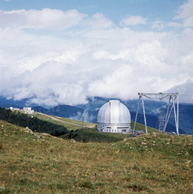 The special astrophysical observatory of the former academy of sciences of the ussr has the bta-6 (big telescope alt-azimuthal), the world's largest optical telescope, built in 1976, it is located near mt, pastukhova in the zelenchuk region of the northern caucasus.