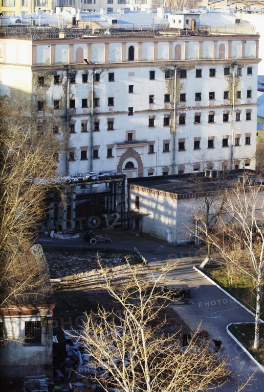 Moscow, russia, november 14, 2003, building of the matrosskaya tishina pre-trial detention facility.