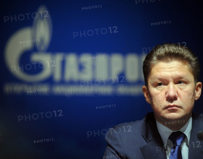 Moscow, russia, june 25, 2010, gazprom ceo alexei miller attends an annual general meeting of gazprom shareholders.
