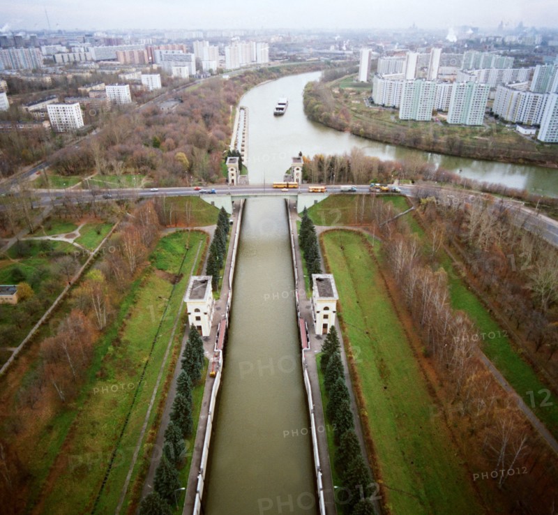 Moscow canal, moscow region, 1988.