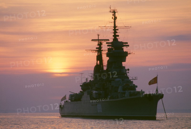 The baltic fleet, ussr, the cruiser 'october revolution', july 14,1972.