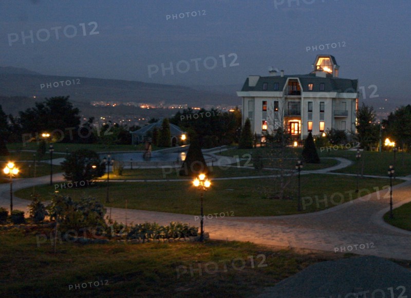 Tbilisi region, georgia, the countryside 'cottage' of georgian tycoon badri patarkatsishvili, february 2008.