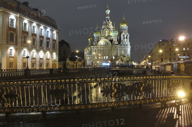 St, petersburg, russia, the church of the savior on the spilled blood, february 2008.
