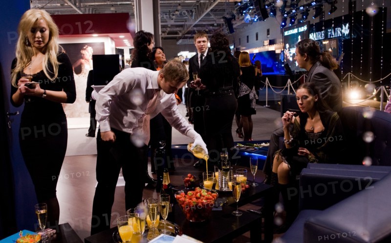 Opening day of the millionaire fair - 2008 exhibition at crocus expo international exhibition centre, moscow, russia, november 27, 2008.