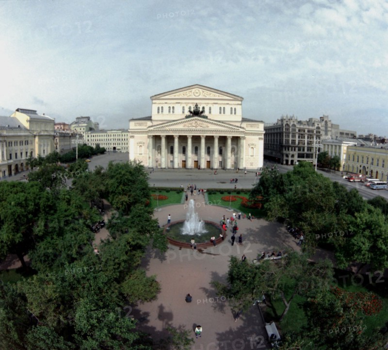 Bolshoi theater, moscow, ussr, august 1986.