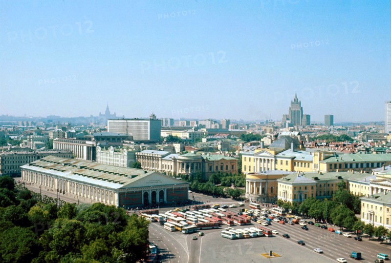 Manezh exhibition hall, moscow, russia.