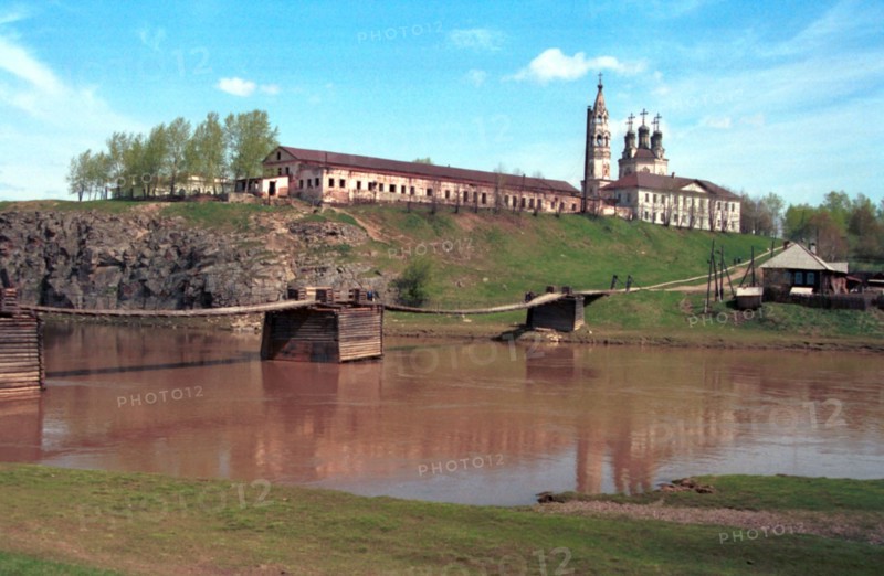 St, nicholas monastery in verkhoturye, sverdlovs region, russia.