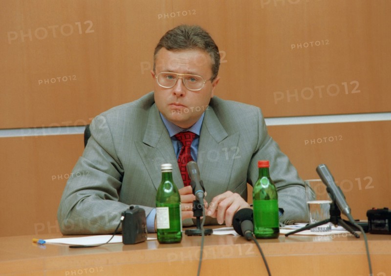 Head of the national reserve bank, alexander lebedev.