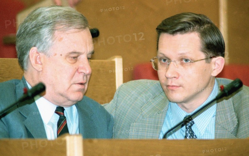 Vladimir ryzhkov, member of the russian federation duma (parliament), moscow, russia, june 1999.