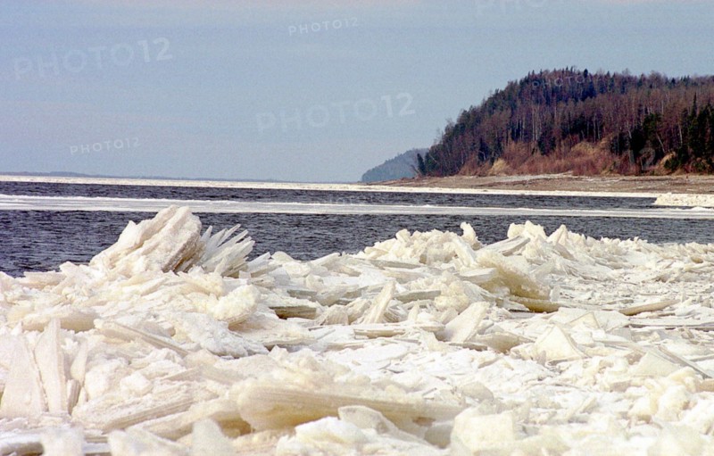 Winter in khanty-mansiysk, siberia, russia, 2000.