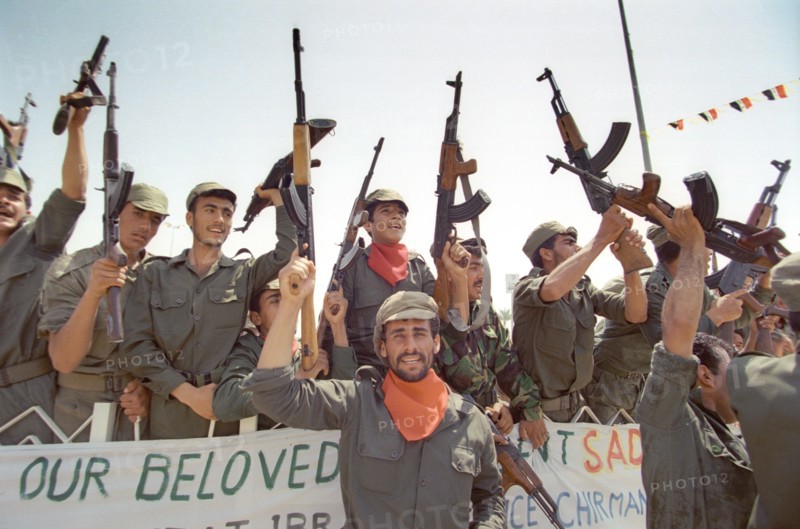 Volunteers - civil guardsmen in iraq of 1998, 20,05,98 .