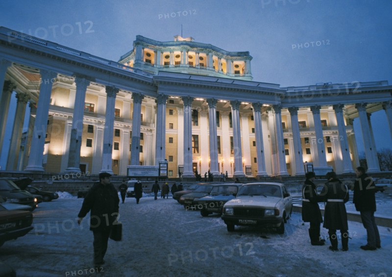Russian army theater, moscow, january 1998.