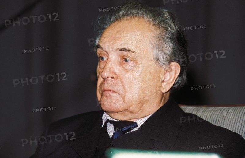 Russian writer alexander zinovyev, december 1999.