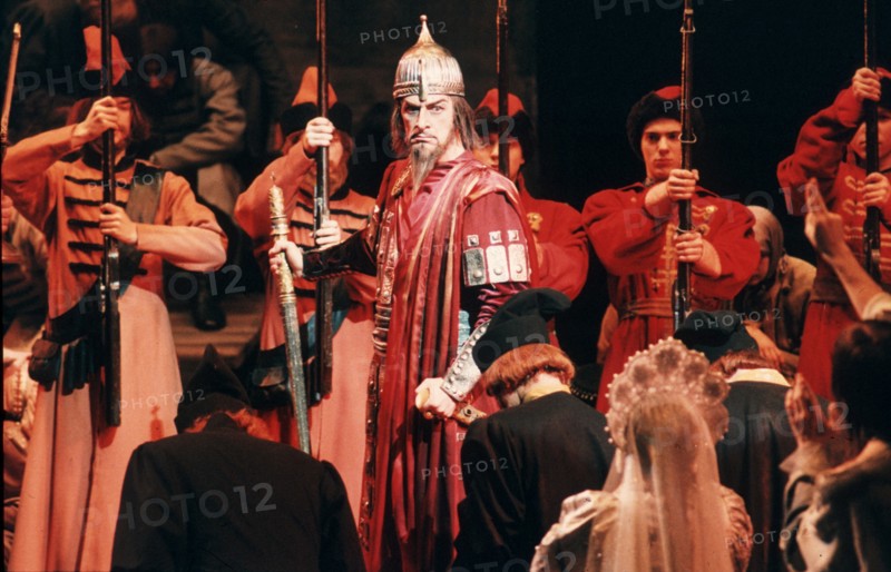 Moscow, russia, bolshoi theater: v, pochapsky as ivan the terrible in rimsky-korsakov's opera 'the maid of pskov'.