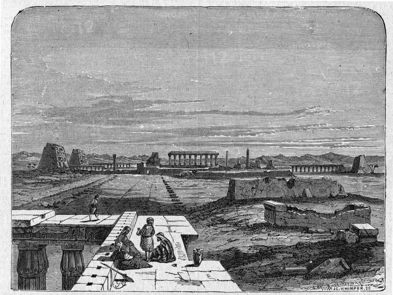Antiquities of Thebes in Egypt