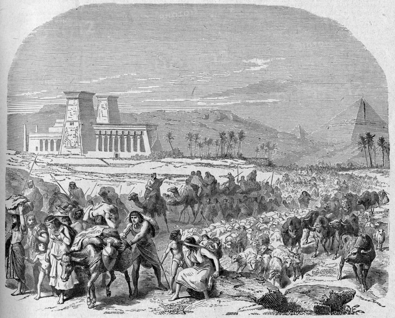 The departure of israelites