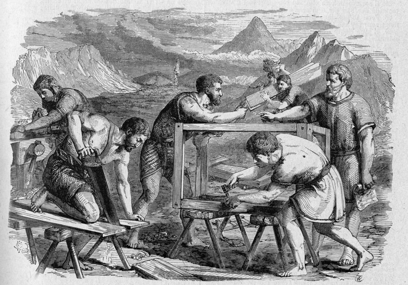 The built of the Ark