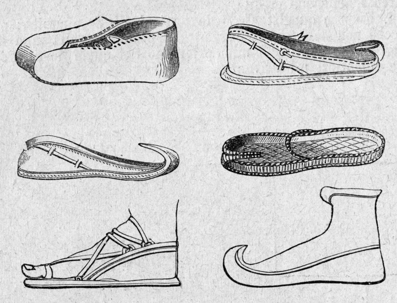Religion The Holy Bible. Ancient Footwear
