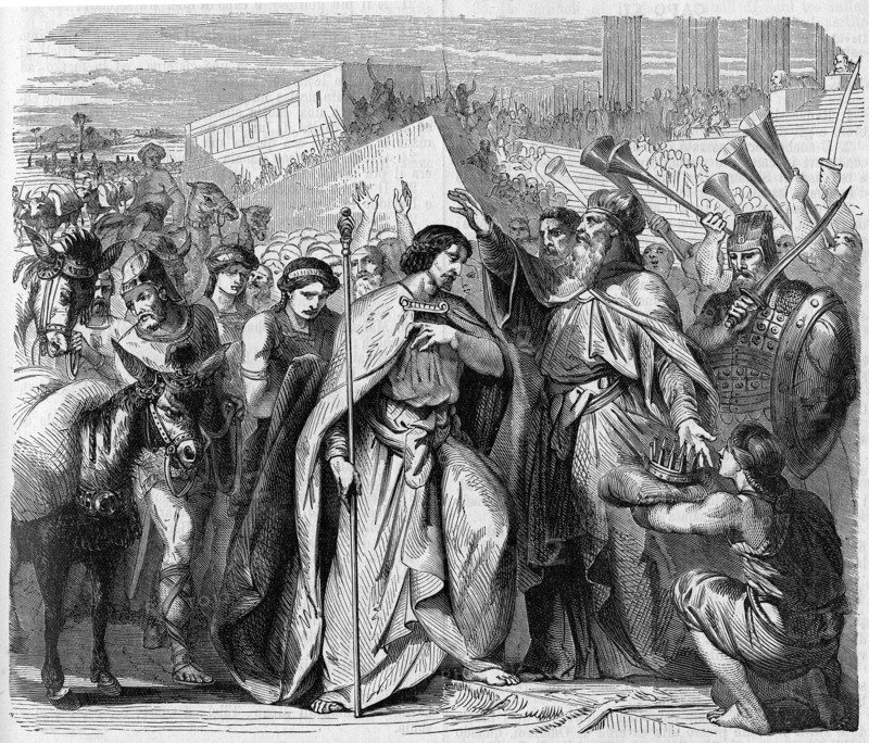 Religion The Holy Bible. Celebrating King David