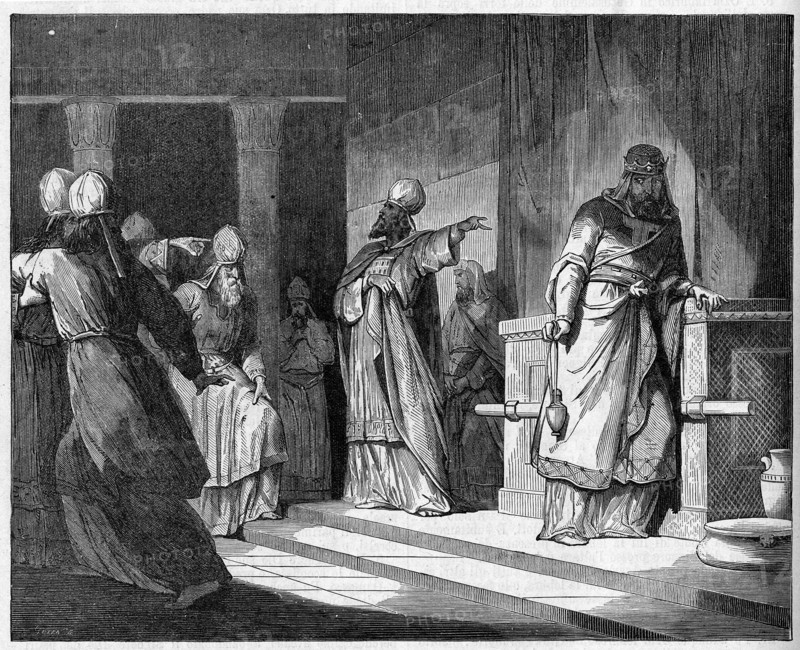 Religion The Holy Bible. Azariah get leprosy for burning incense on the altar