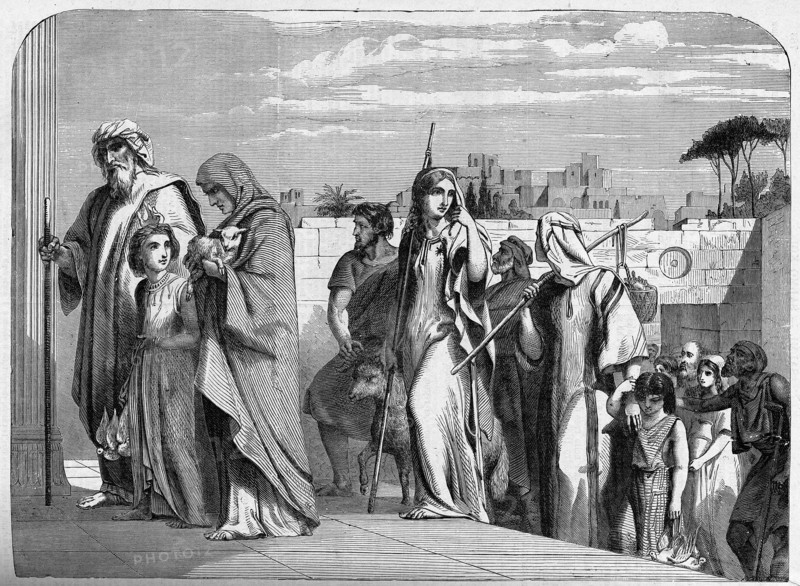 Religion The Holy Bible. Offerts to the temple of God ( XCV 8 )