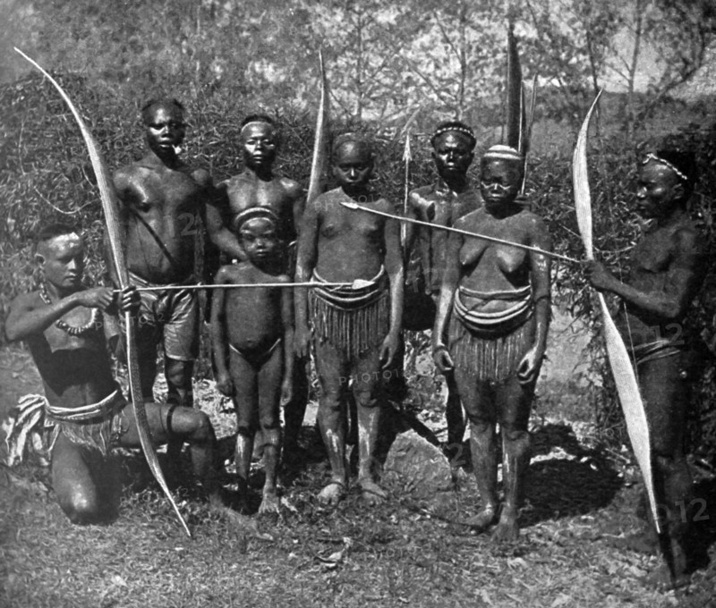 Historical Geography. 1900. India. Andamanese: people to whom civilization means extintion.