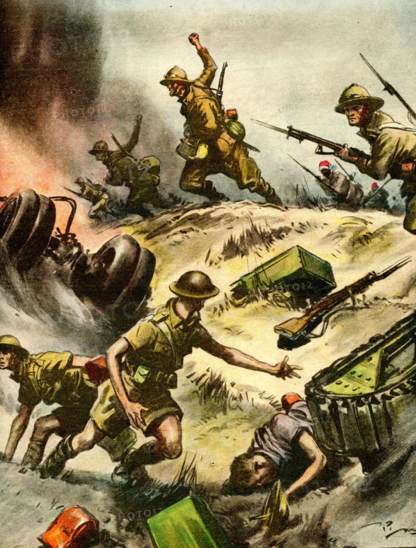 Second World War, Offensive in Egypt