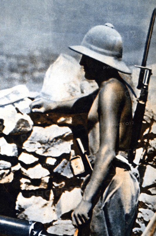 WWII World War II, the war in North Africa