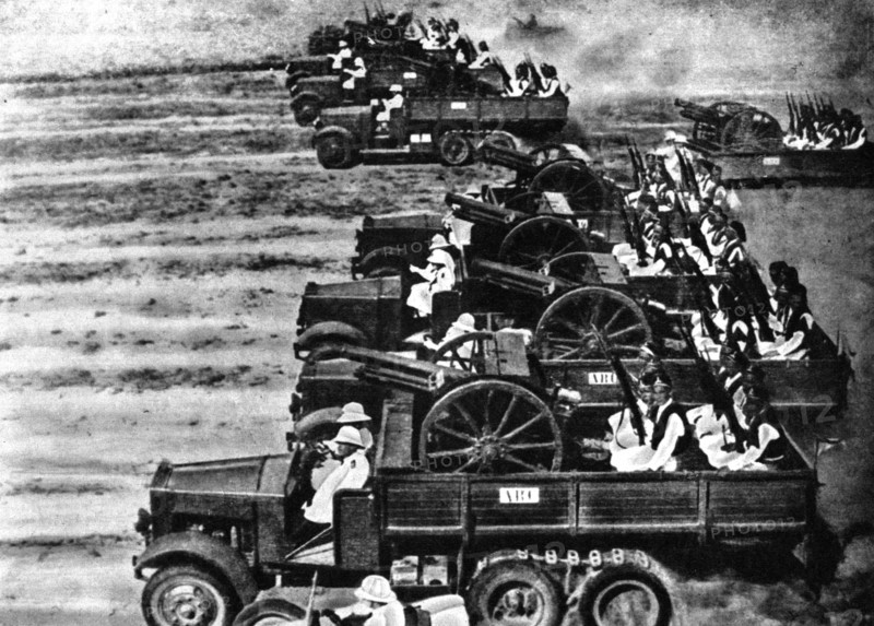 WWII World War II, the war in North Africa Colonial