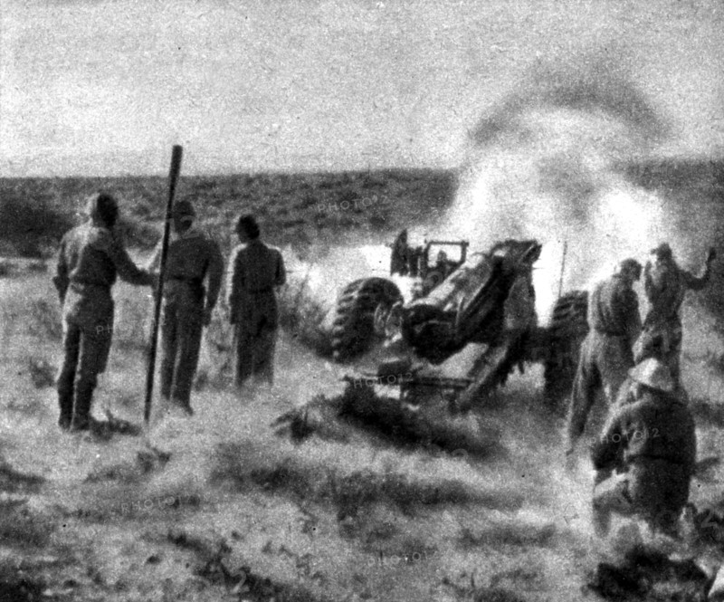 WWII World War II, the war in North Africa