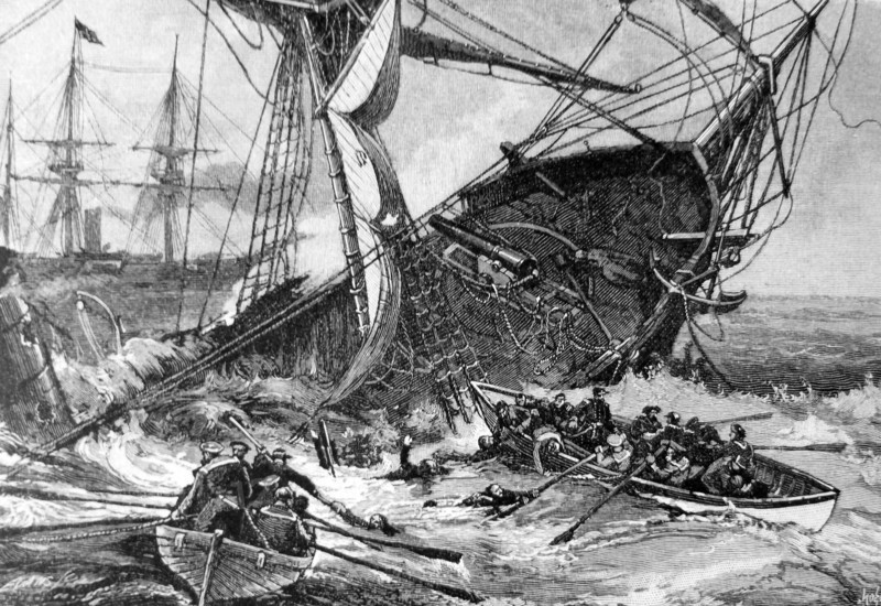 American Civil War, 1864 sinking of the CSS Alabama