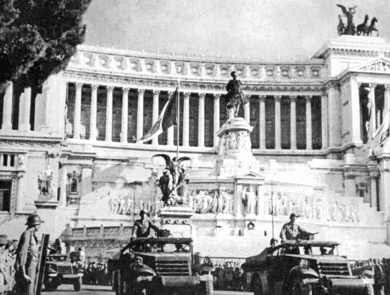 WWII War in Italy 1944 Liberation of Rome