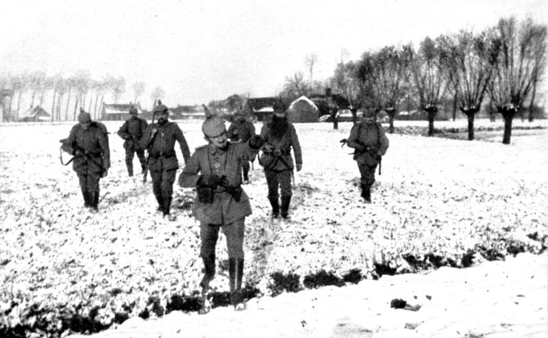 WWI World War One 1914 1918 Belgium at War 1914 Winter