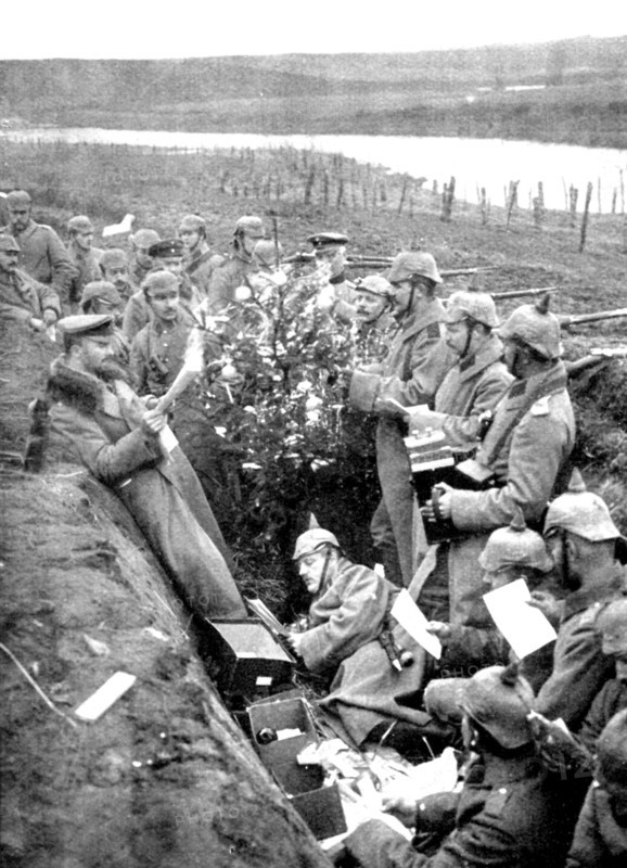 World War One 1914 1918 Germany at war Christmas 1914 1915