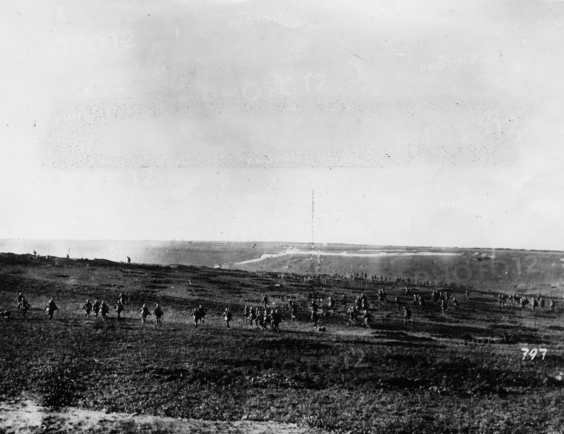 Shock troops advancing.