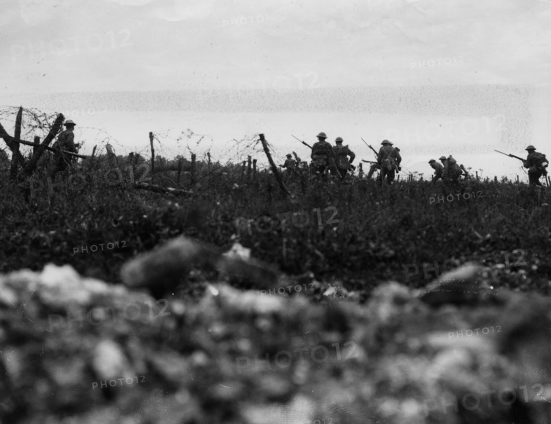 Men of the Wiltshire Regiment.