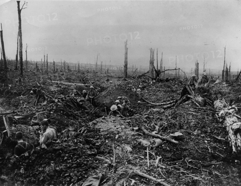 A communication trench.