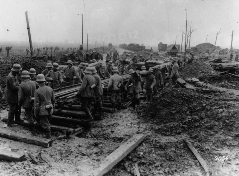 Germany - Belgium, 1914-18.