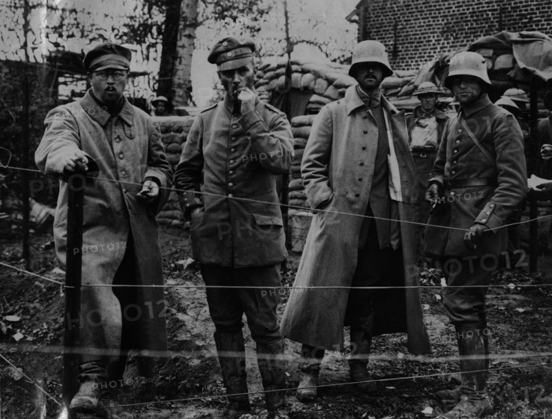 Germany - Belgium, 1914-18.