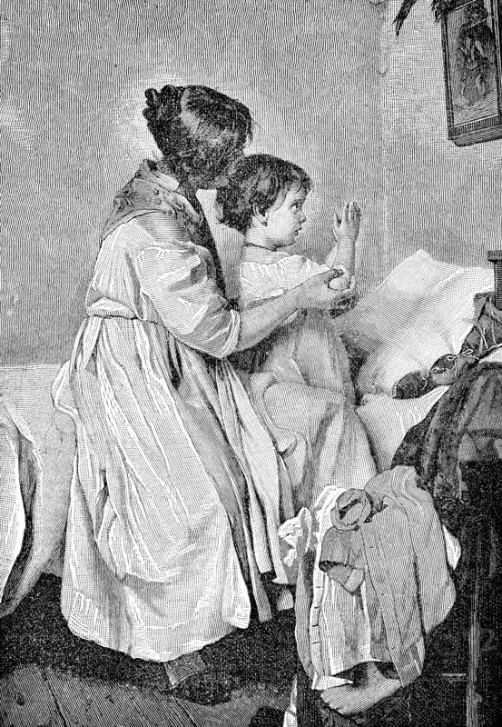 Child At The Evening Prayer