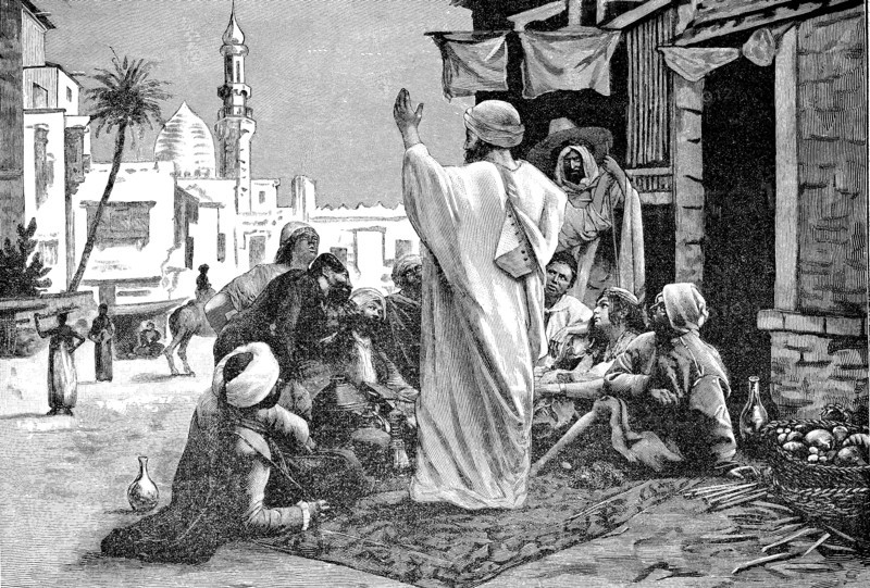 Fairytale Teller In The Orient