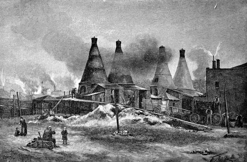 Lime Kiln For The Calcination Of Limestone