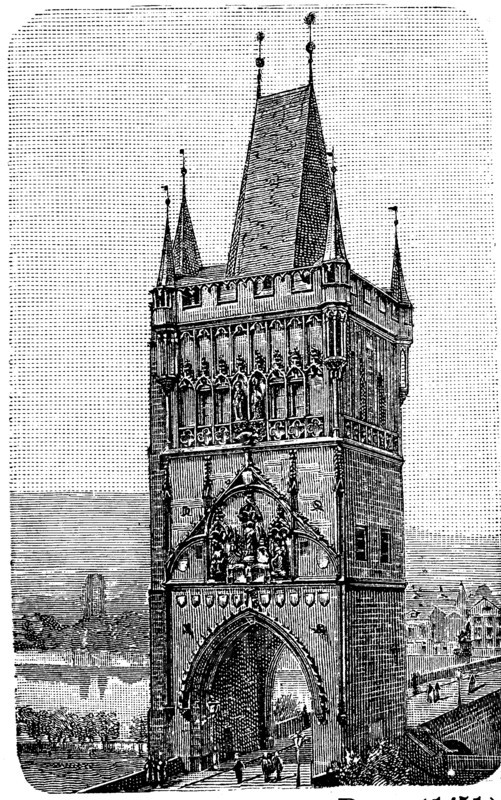 Old City Gate At Prague