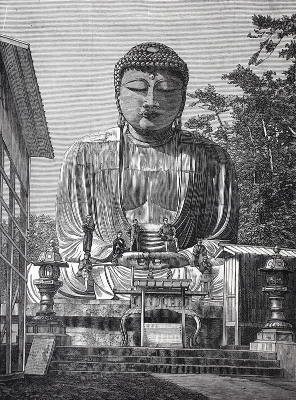 Daibutsu At Kamakura - Colossal Statue Of Buddha