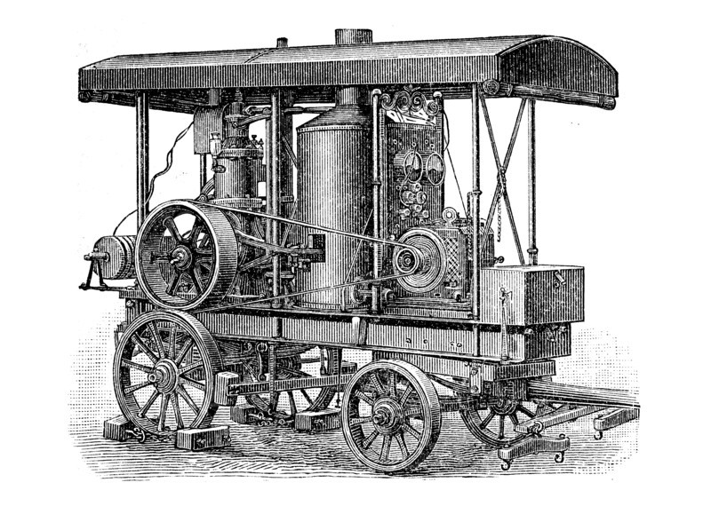Kerosene Powered Engine For Lighting
